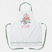 Tablier Rencontrez-moi sous la Mistletoe (Recto)