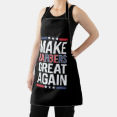 Tablier Rendre les barbiers plus grands pour Trump 2024 (Insitu)