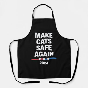 Tablier Rendre les chats sûrs à nouveau drôle 2024 préside