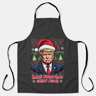 Tablier Rendre Noël super à nouveau laid Noël Sweat trump