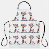 Tablier Rennes de Noël (Recto)