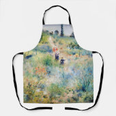 Tablier Renoir - Chemin menant à travers l'herbe haute (Recto)