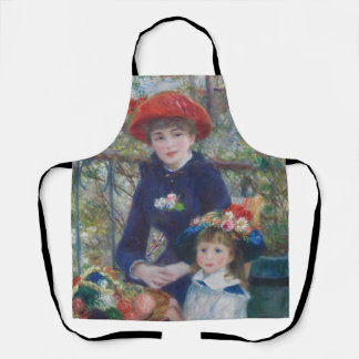 Tablier Renoir Deux Sœurs Terrasse Impressionnisme Françai