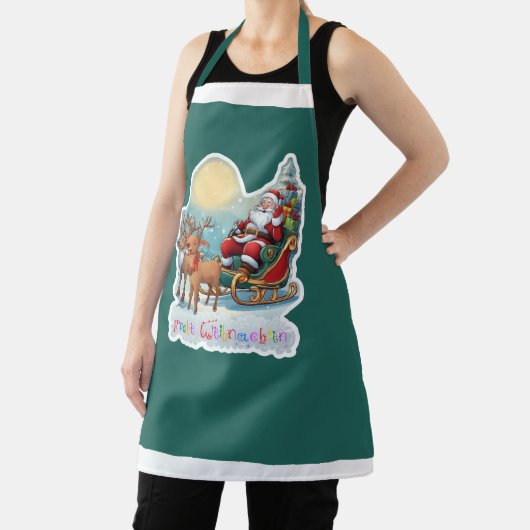 Tablier Rentierschlitten mit Rudi -  (Insitu)