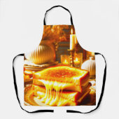 Tablier Repas Confort aux chandelles : Sandwich au fromage (Recto)