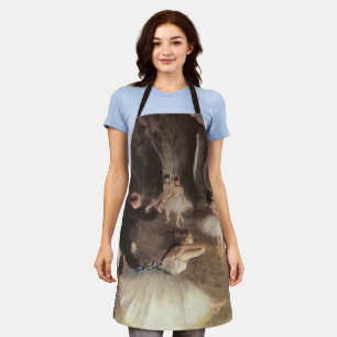 Tablier Répétition sur scène par Edgar Degas