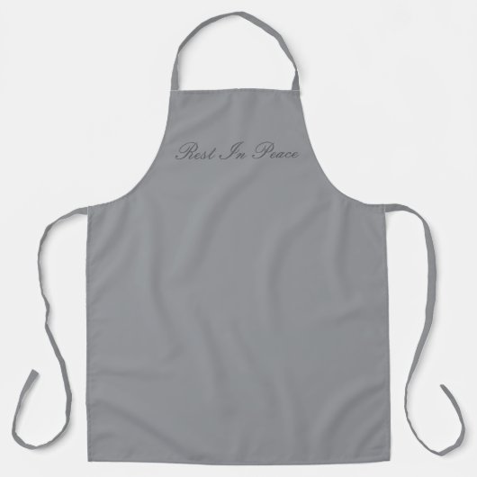 Tablier Repose En Paix Apron (Recto)