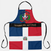 Tablier République Dominicaine Pavillon Apron, cuisine Che (Recto)