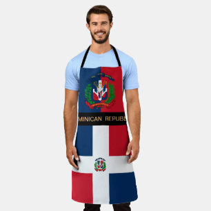 Tablier République Dominicaine Pavillon Apron, cuisine Che