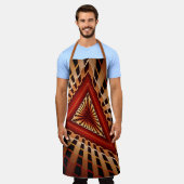 Tablier Réseau d'Imaginaires 3D Conception graphique fract (Porté)