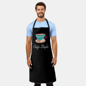 Tablier Restaurant café serveuse tasse de thé mignonne (Porté)