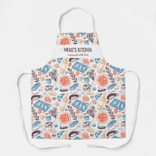 Tablier Restaurant de cuisine française Chef Cuisine mèm