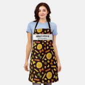 Tablier Restaurant de pâtes italiennes, Chef Nonna Texte P (Porté)