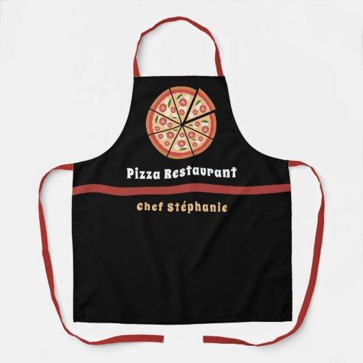 Tablier Restaurant Pizza (Recto)