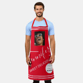 Tablier Restaurant Restauration Photo Logo Café Boutique R (Porté)