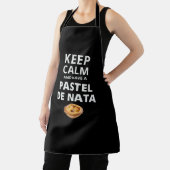 Tablier Restez au calme et prenez un Pastel de Nata (Insitu)