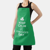 Tablier Restez calme, c'est la Saint-Patrick irlandais (Insitu)