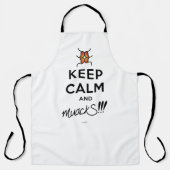 Tablier Restez calme et mouS ! ! ! (Recto)