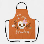 Tablier Restez Éffrayant (Recto)