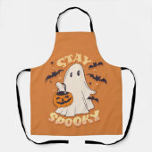 Tablier Restez Éffrayant (Recto)