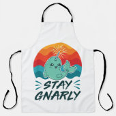 Tablier Restez Gnarly mignon Narwhal Narwhal Amover (Recto)