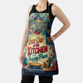 Tablier Restez hors de la cuisine - C'est mon endroit heur (Insitu)