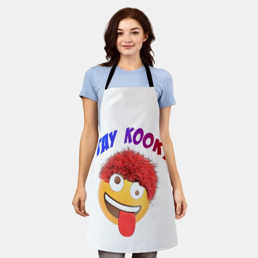 Tablier Restez Kooky (Porté)