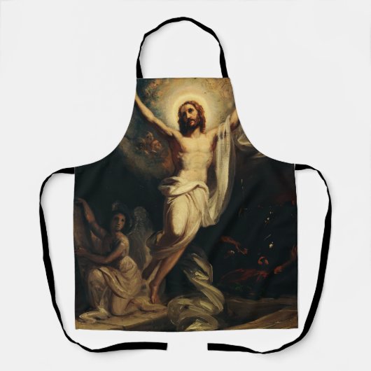 Tablier Résurrection du Christ par Robert Wilhelm Ekman (Recto)