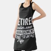 Tablier retired under new management see wife for details. (Insitu)
