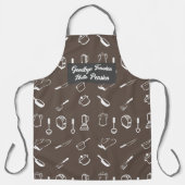 Tablier Retraite Cadeau Adieu Tension Bonjour Pension (Recto)