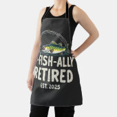 Tablier Retraité Est. 2025 Retraite Fisher Papa (Insitu)