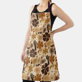 Tablier Retro 1970s Floral Graphic (Insitu)