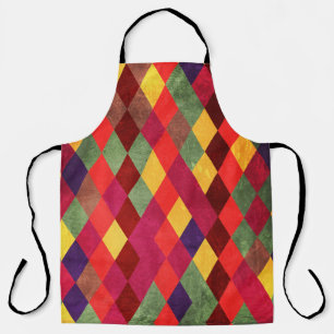 Tablier Retro Abstrait : Conception de Motif Vintage