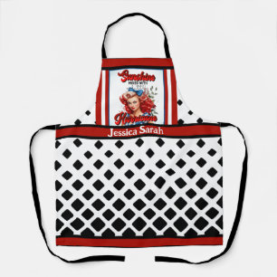 Tablier Retro Americana Pinup_ Sunshine Mixte