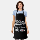Tablier Retro Border Collie Sunburst Design graphique (Porté)