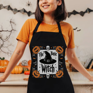Tablier Rétro Grunge Cottagecore Look de Halloween Sorcièr