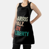 Tablier Retro Harris Waltz 2024 Harris Walz Joy Liberty (Insitu)