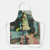 Tablier Retro ice cream popsicle (Recto)