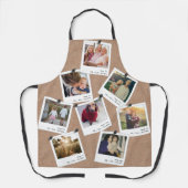 Tablier Retro Instant Photo Style d'impression Collage 8 I (Recto)