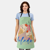 Tablier Retro Italian Ice Cream Cones (Porté)