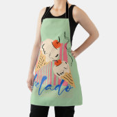 Tablier Retro Italian Ice Cream Cones (Insitu)