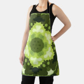 Tablier Retro Mandala Green (Insitu)