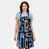 Tablier Retro Mid-Century Moderne Abstrait (Porté)