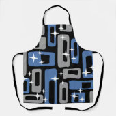 Tablier Retro Mid-Century Moderne Abstrait (Recto)