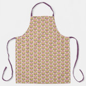 Tablier Retro Pink & Purple Floral (Recto)