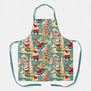 Tablier Retro Santa Wonderland 2