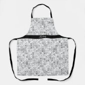 Tablier Retro Starburst Dominoes (Recto)