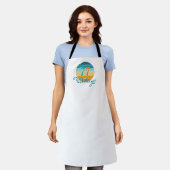 Tablier Retro Sunset 77 Vintage Distressed (Porté)