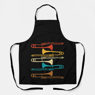Tablier Retro Trombone - Jazz