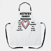 TABLIER RÉUNION DE FAMILLE À NOUVEAU (Recto)